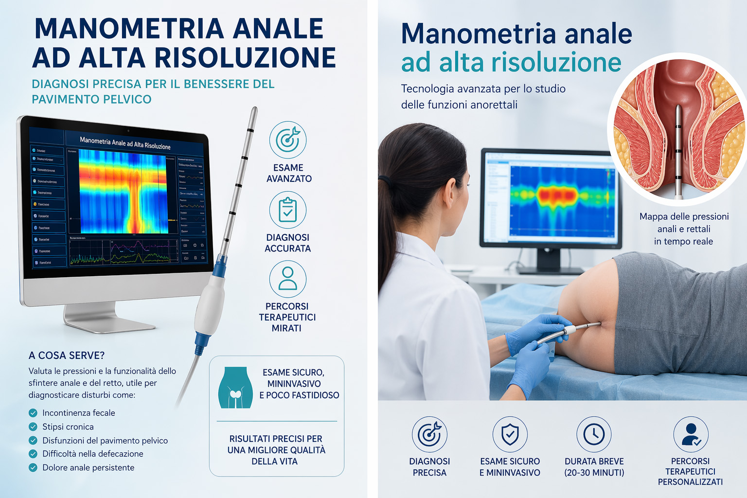 manometria anale ad alta risoluzione Napoli e Caserta